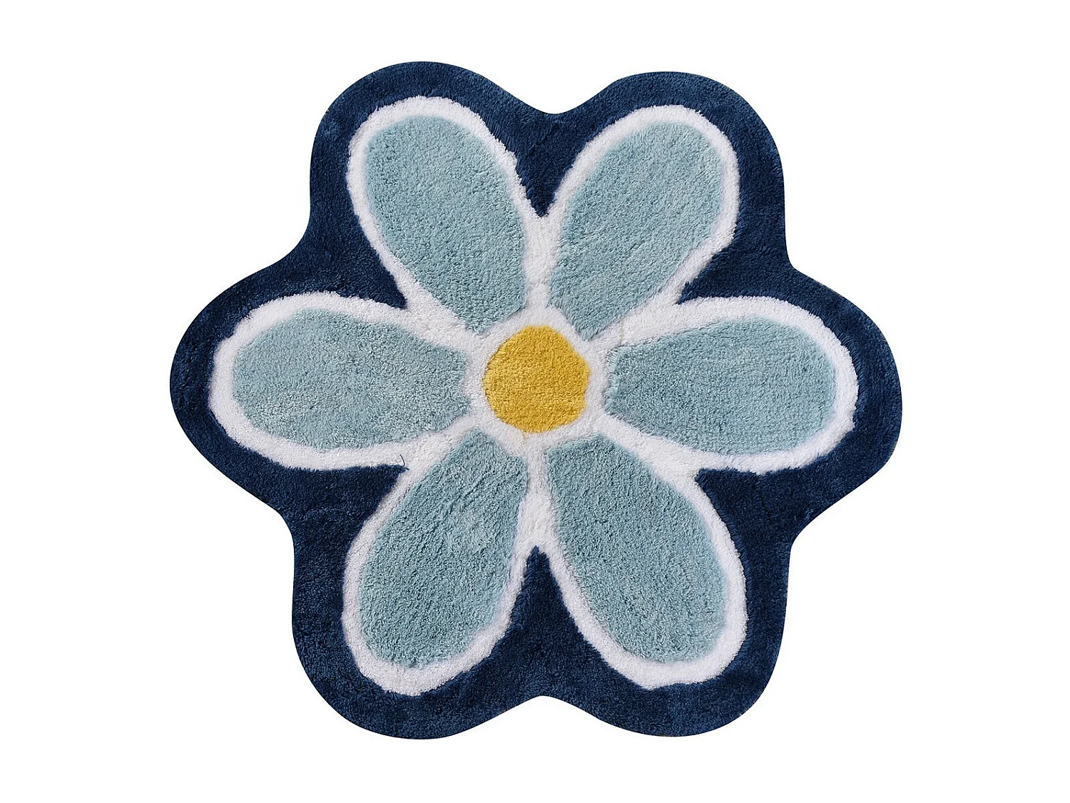 Alfombra de baño Flower  multicolor