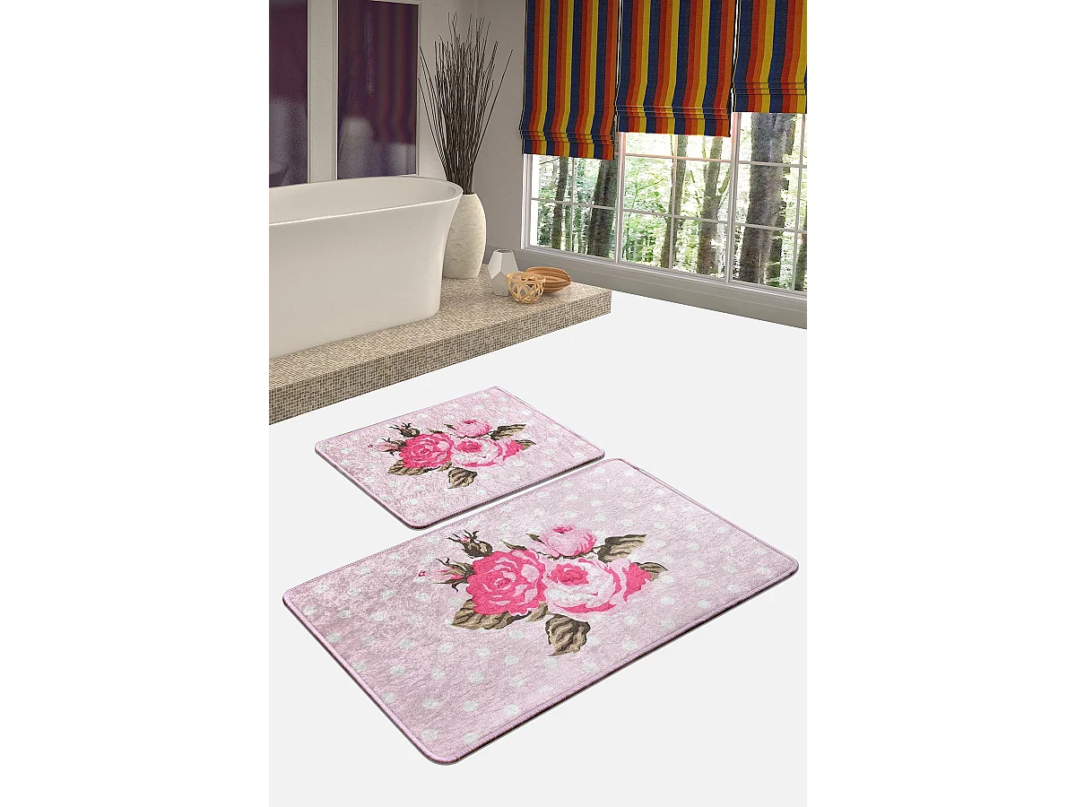 Alfombra de baño Set (2 piezas) Monet  multicolor
