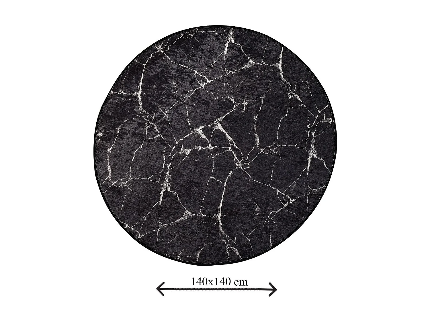 Alfombra de baño Marble (140) multicolor