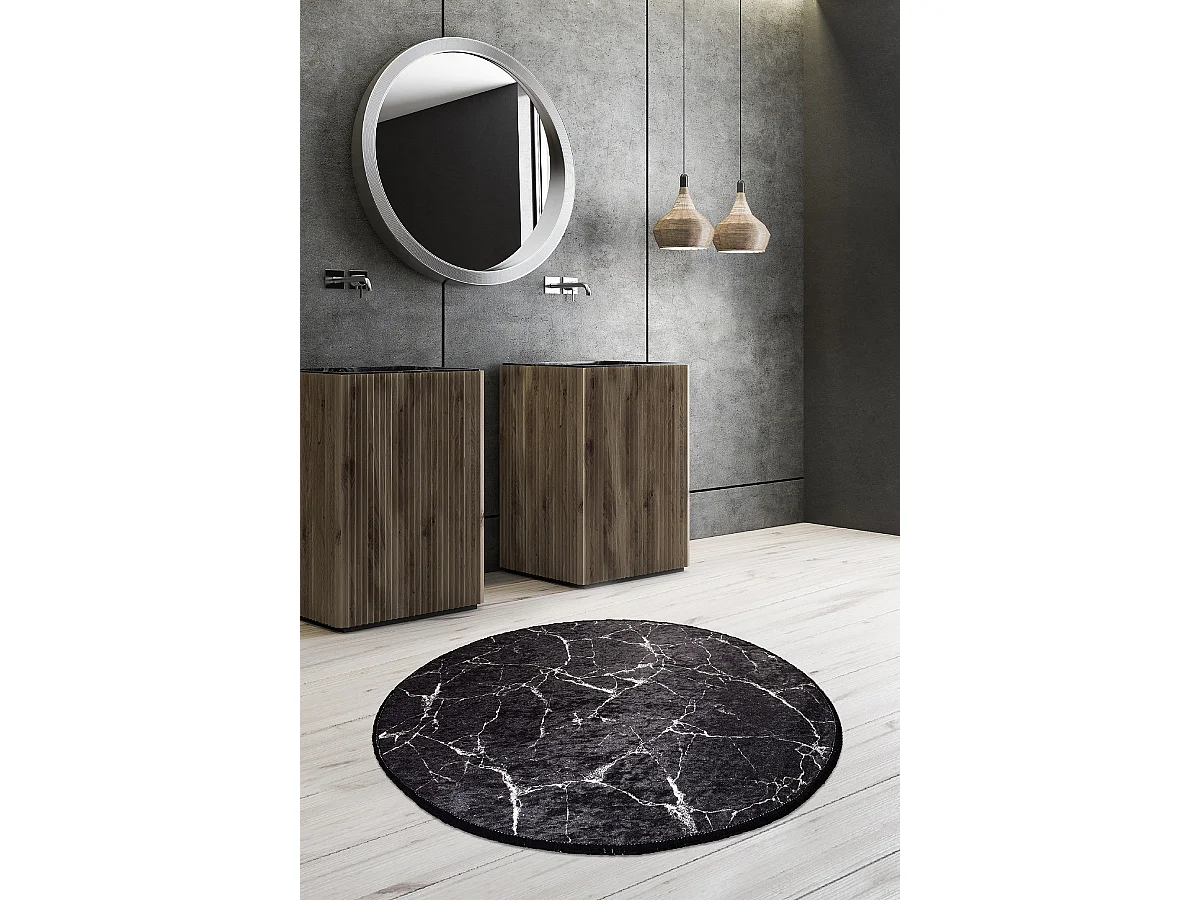 Alfombra de baño Marble (140) multicolor