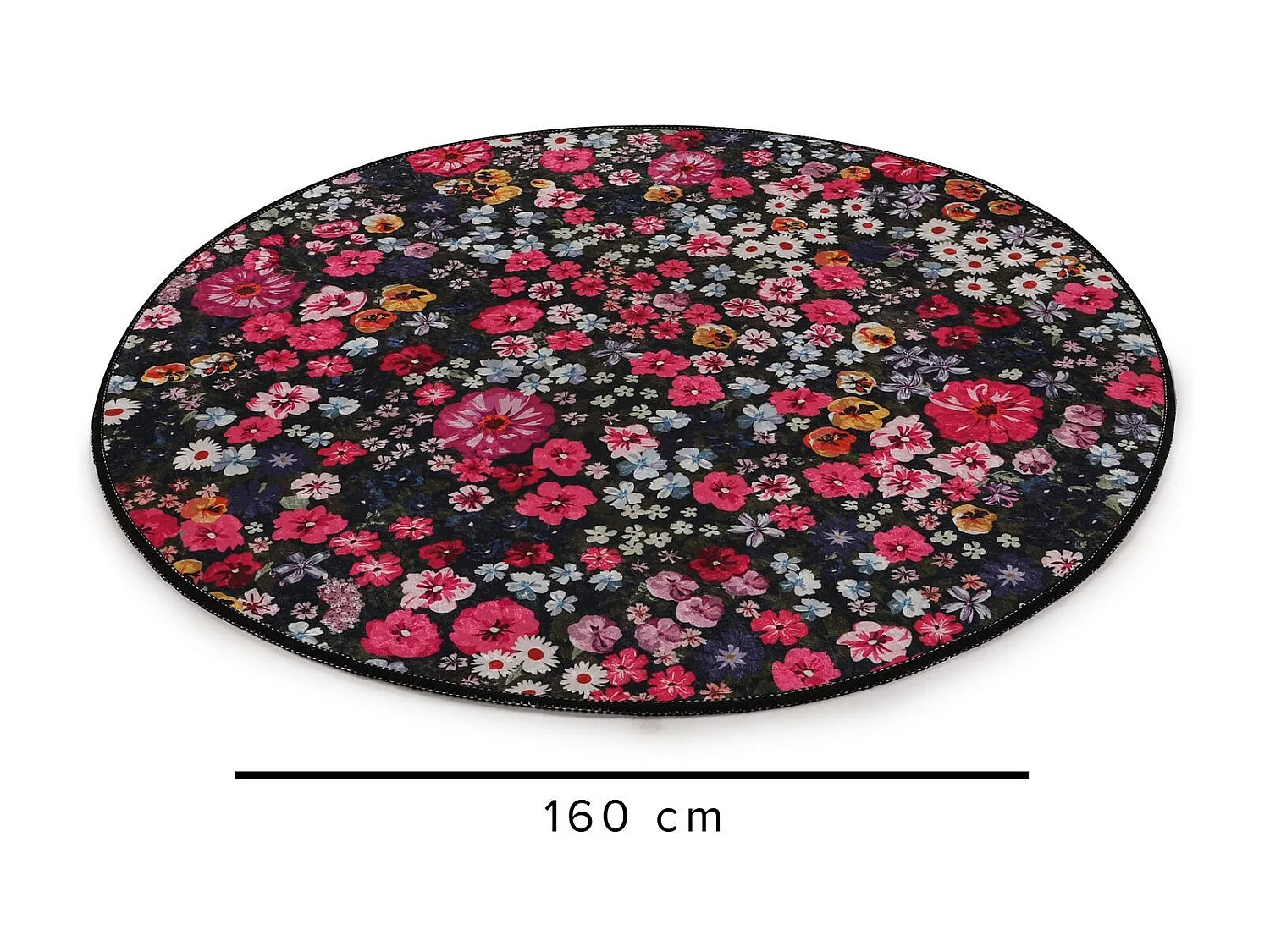 Alfombra de baño Antoryum Circle Djt 160 multicolor
