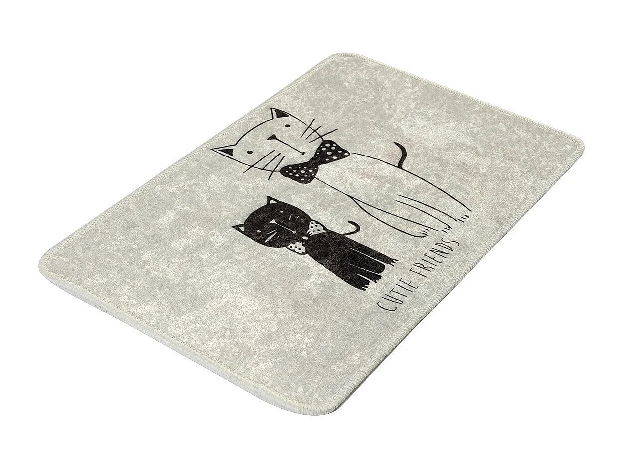 Alfombra de baño Little Cats (40 X 60) multicolor