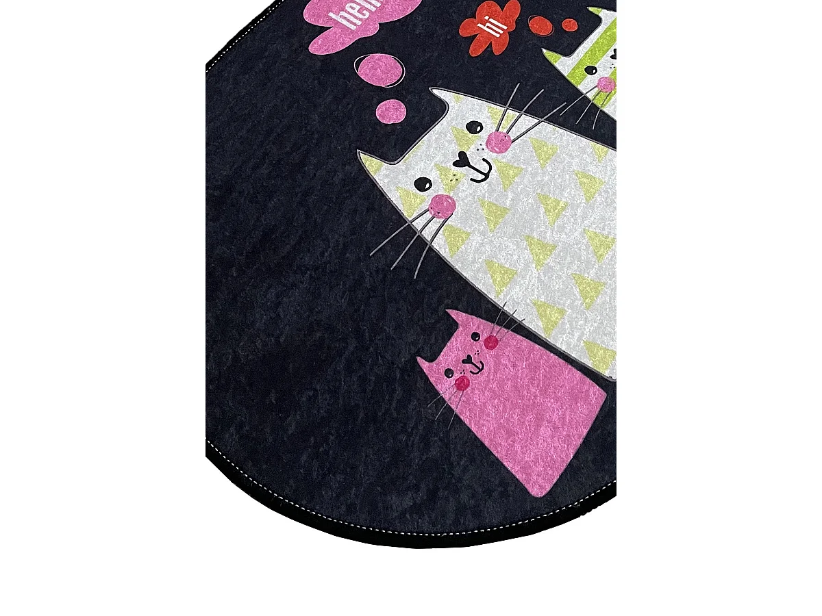 Alfombra de baño Four Cats Djt (70 x 120) multicolor