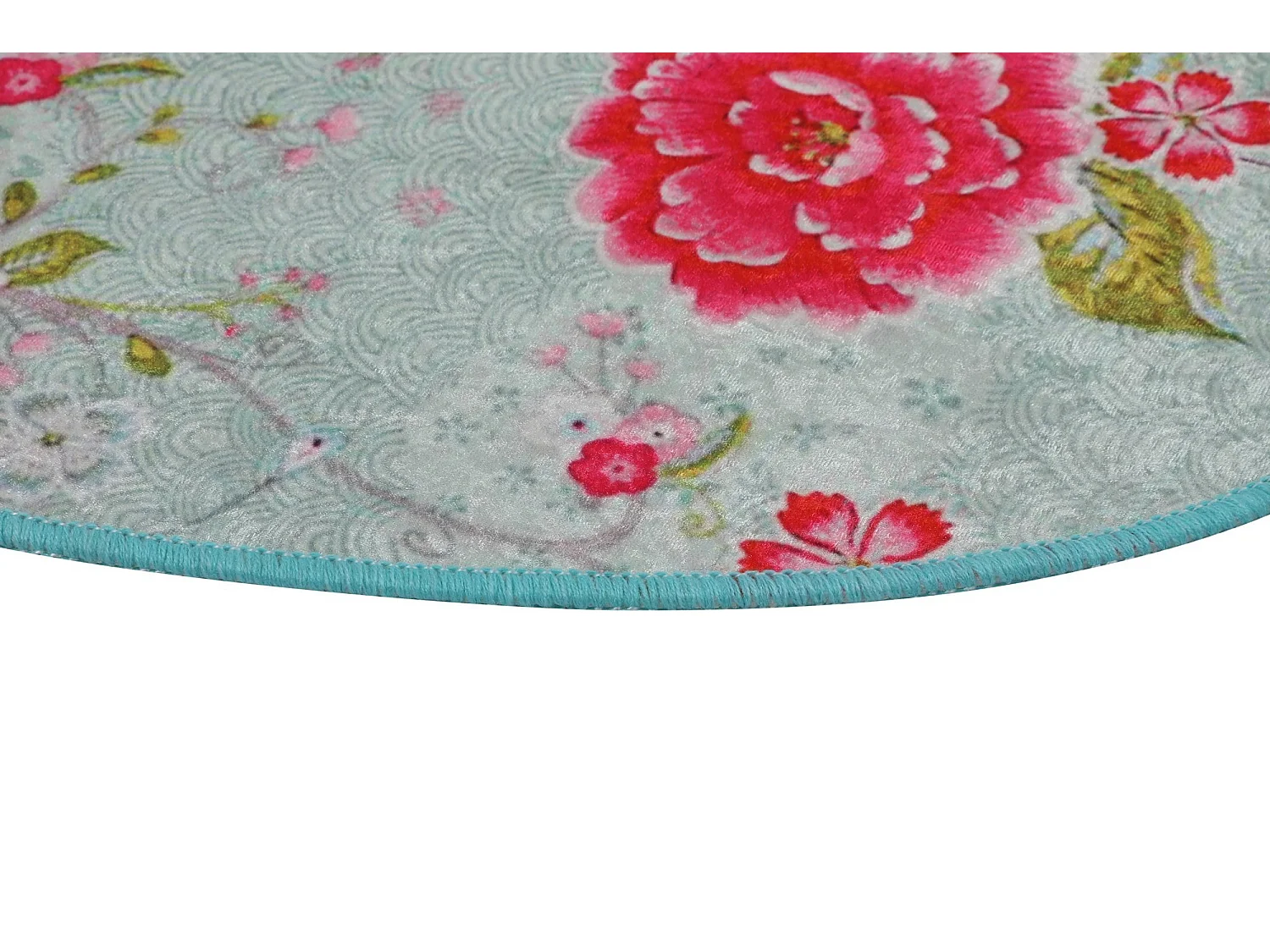 Alfombra de baño Set (2 piezas) Lara Oval multicolor