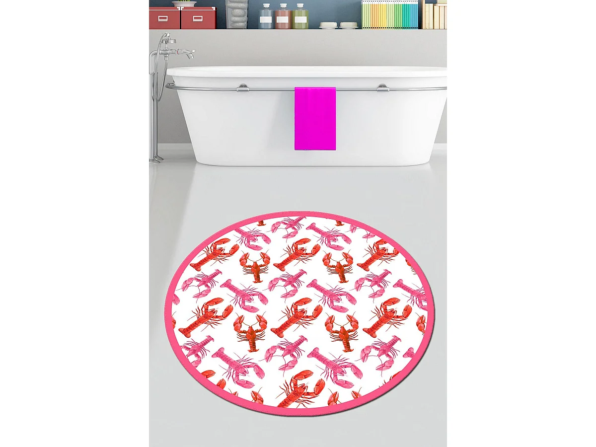 Alfombra de baño Homard Djt (120 cm) multicolor