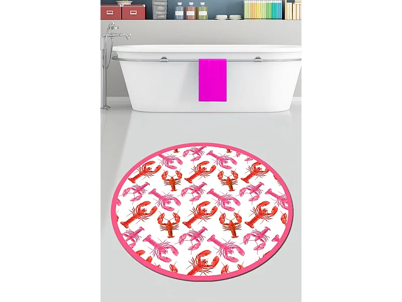 Alfombra de baño Homard Djt (120 cm) multicolor