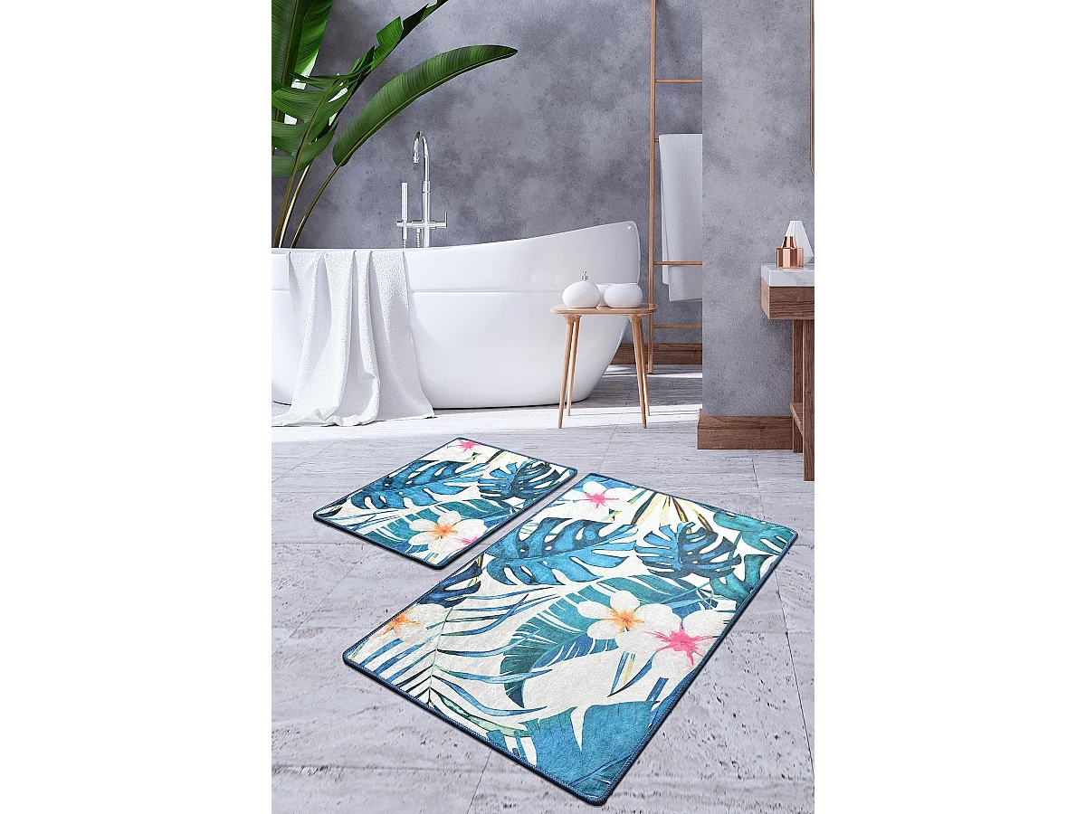Alfombra de baño Set (2 piezas) Exotic multicolor