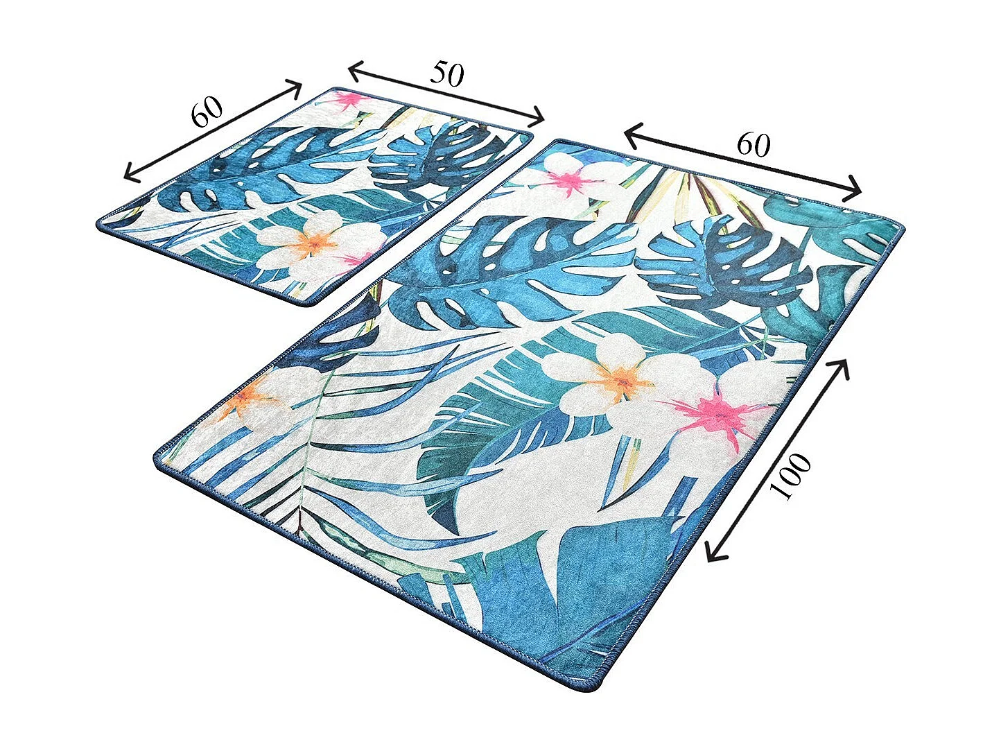 Alfombra de baño Set (2 piezas) Exotic multicolor