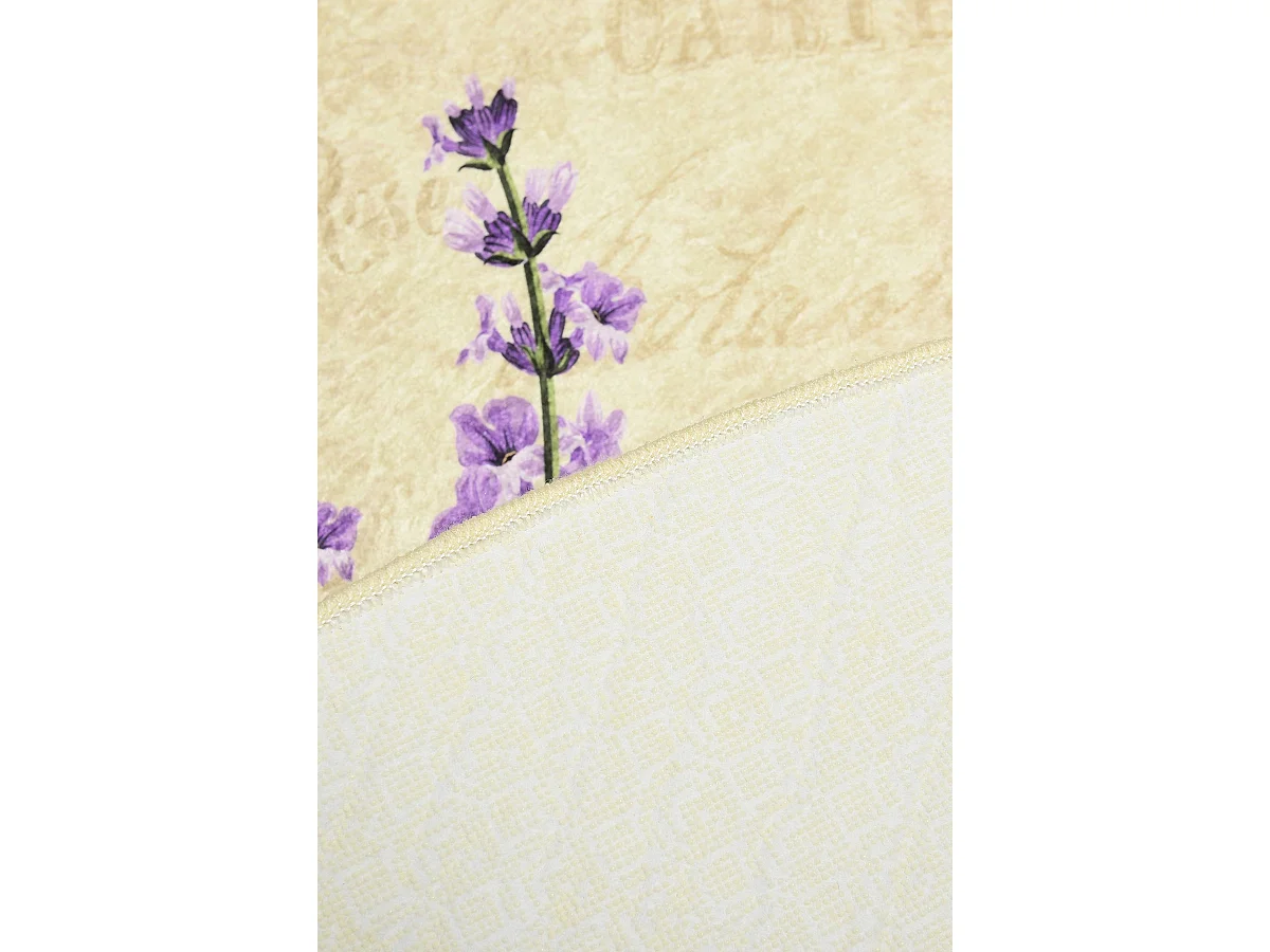 Alfombra de baño Lavender DJT multicolor