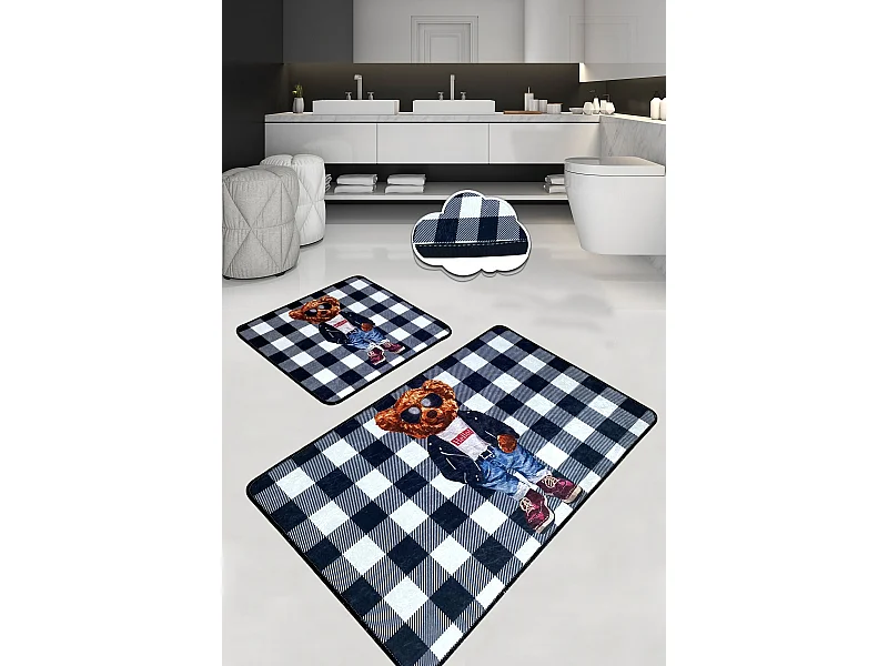 Alfombra de baño Set (2 piezas) Heat multicolor