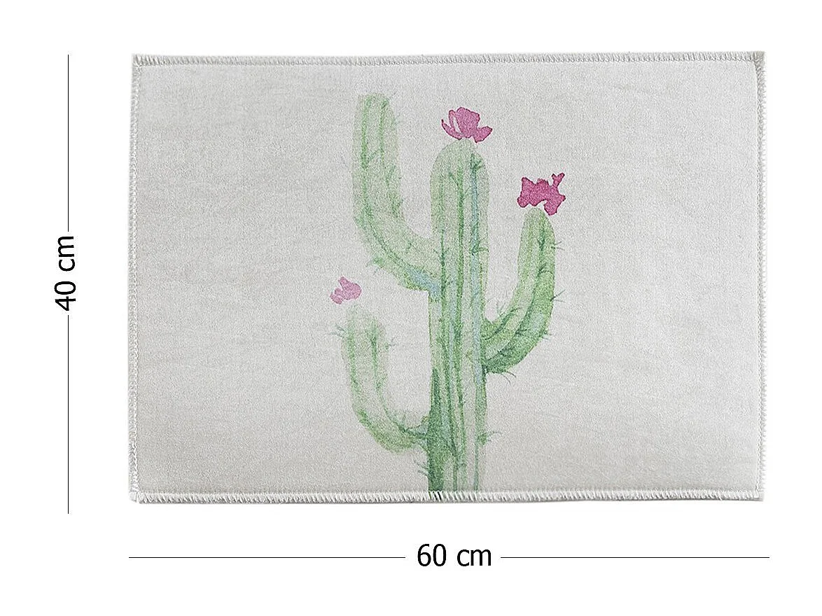 Alfombra de baño Fiore DJT multicolor