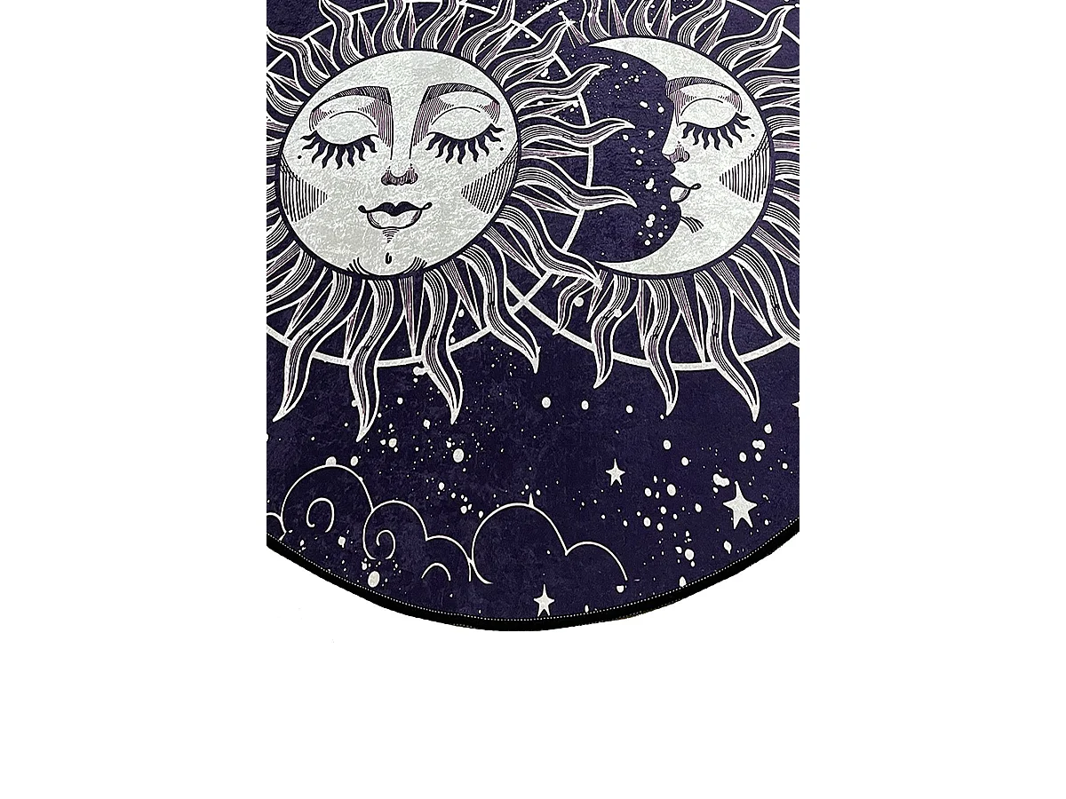 Alfombra de baño Aten Djt (100 cm) multicolor