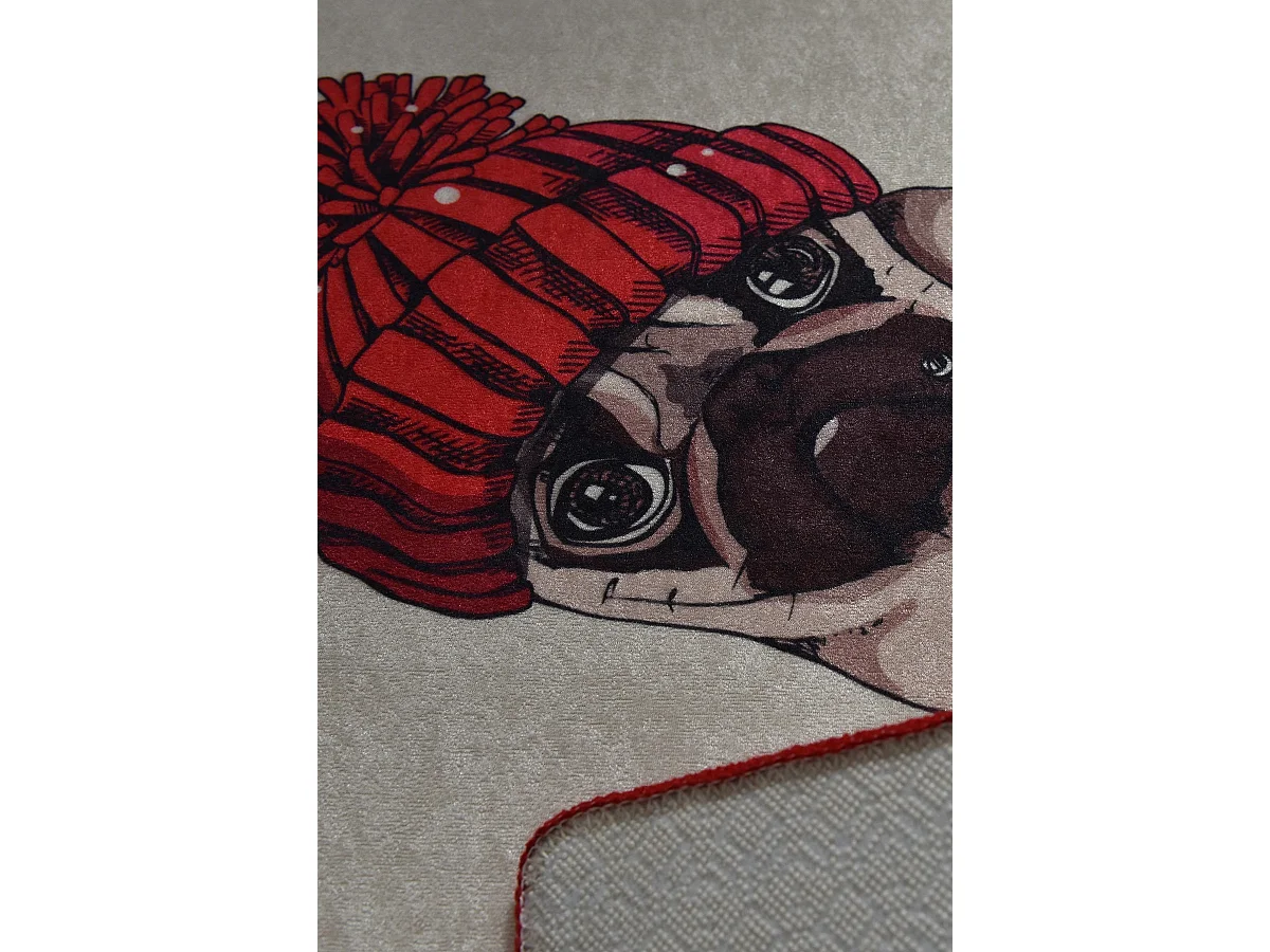 Alfombra de baño Set (2 piezas) Let It Snow multicolor