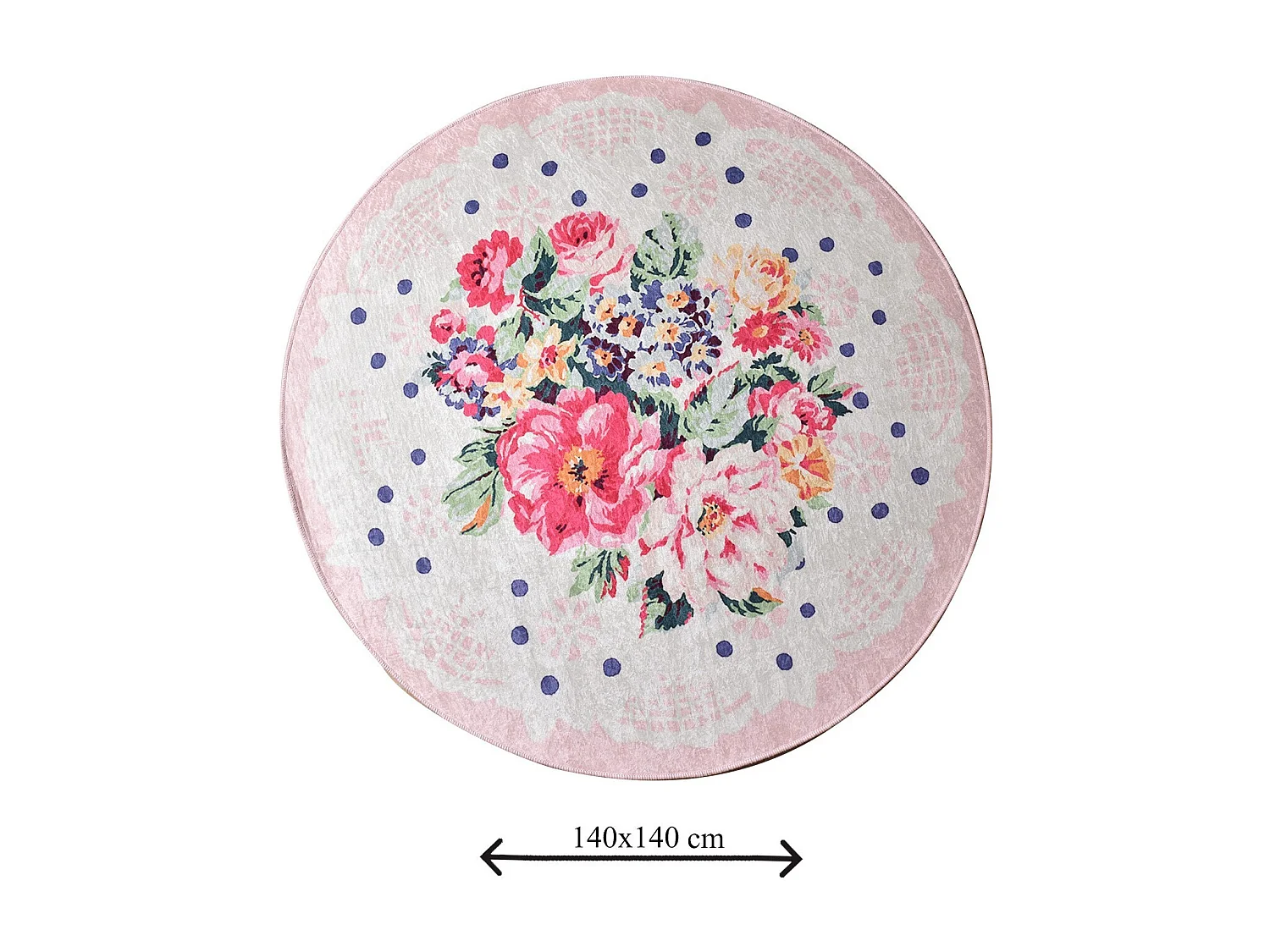 Alfombra de baño Florens (140) multicolor