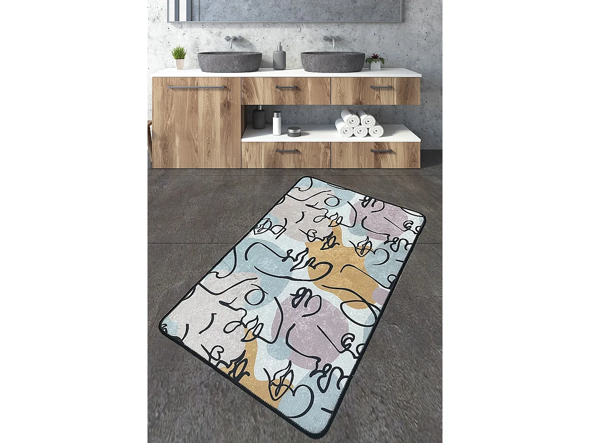 Alfombra de baño Centum  multicolor