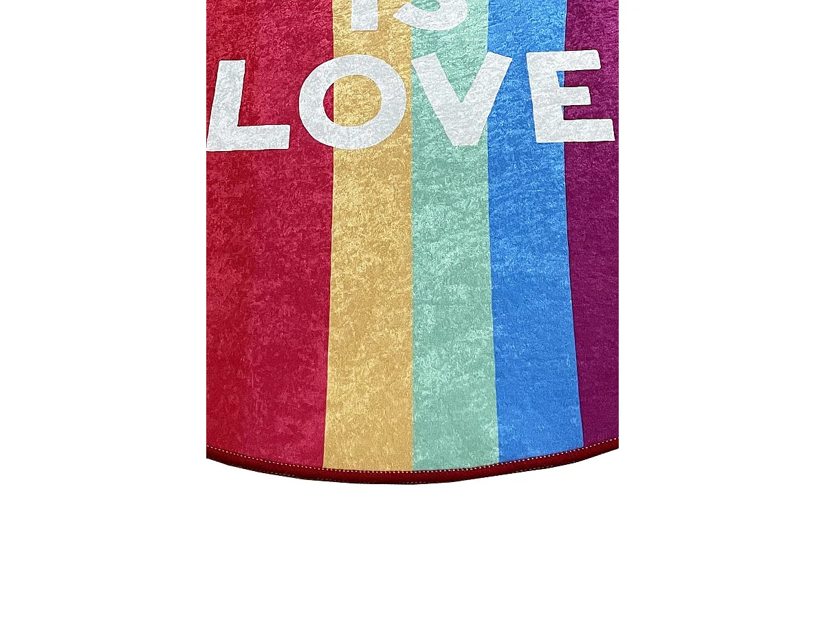 Alfombra de baño Sanctus Djt (120 cm) multicolor