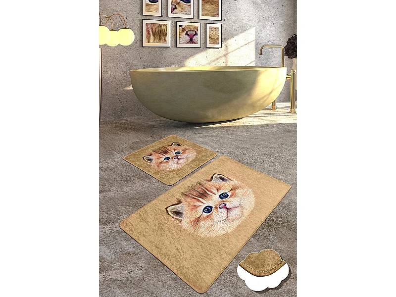 Alfombra de baño Set (2 piezas) Bambino DJT multicolor