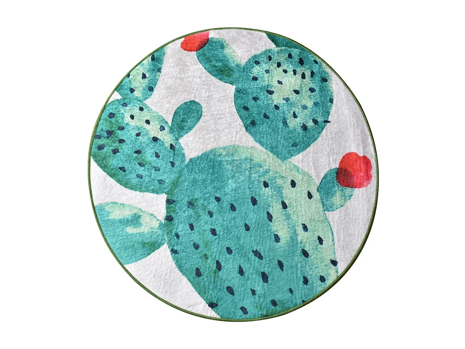 Alfombra de baño Green DJT Çap multicolor