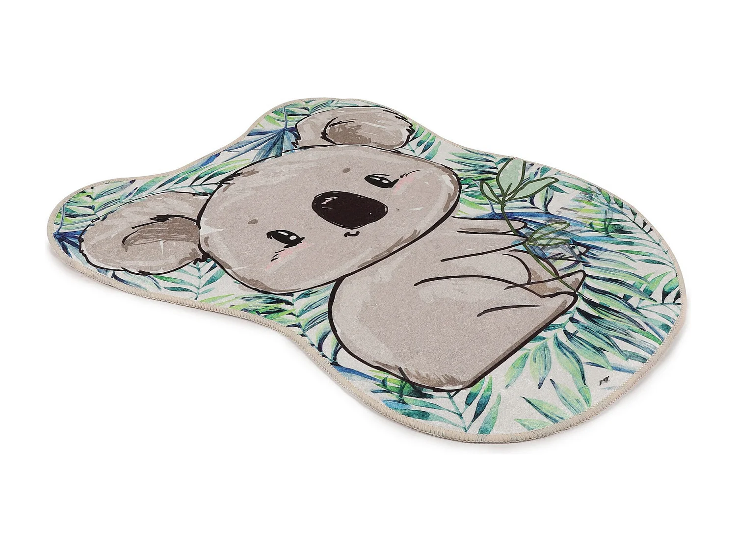 Alfombra de baño Koala Shape multicolor