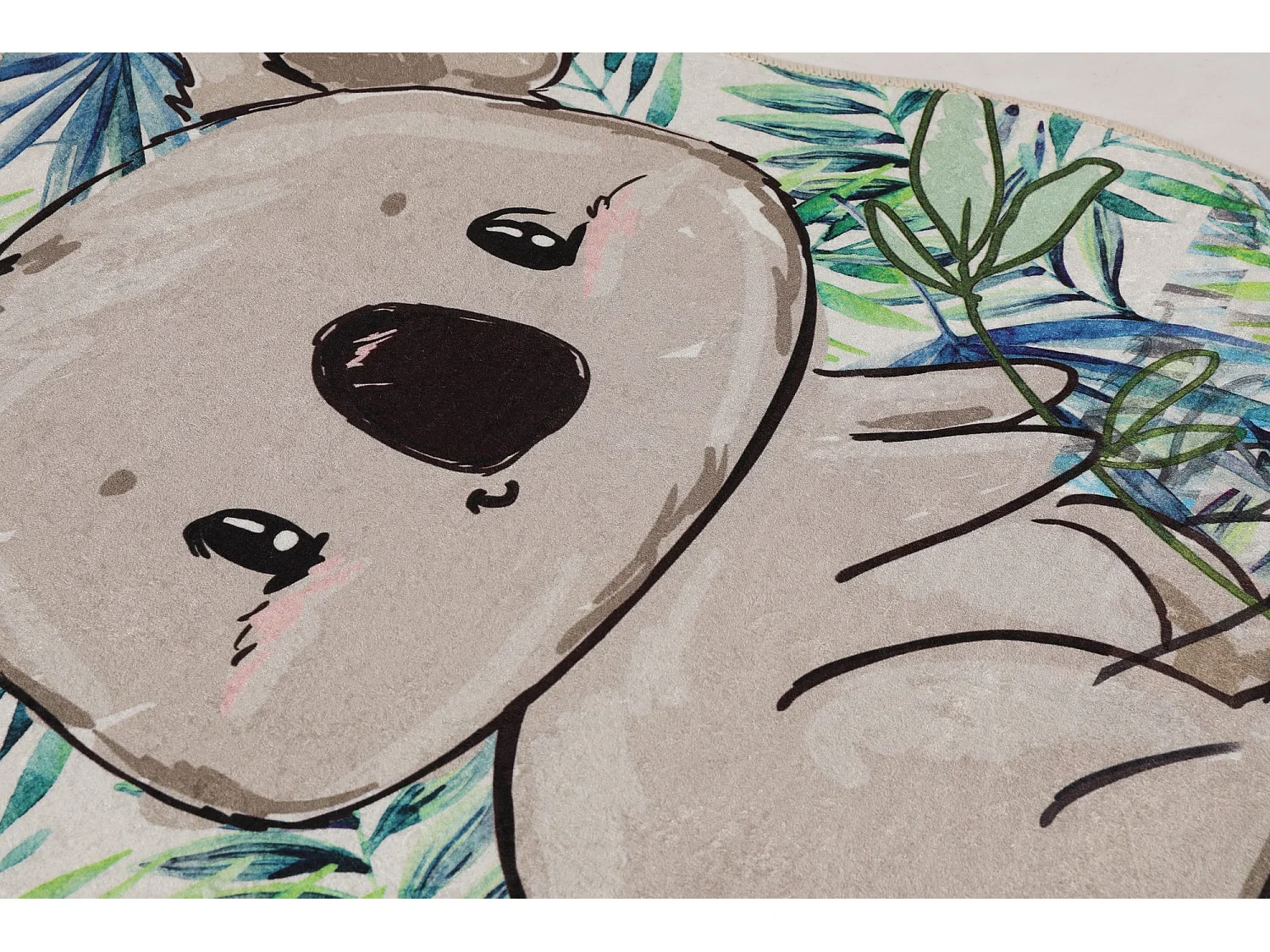 Alfombra de baño Koala Shape multicolor