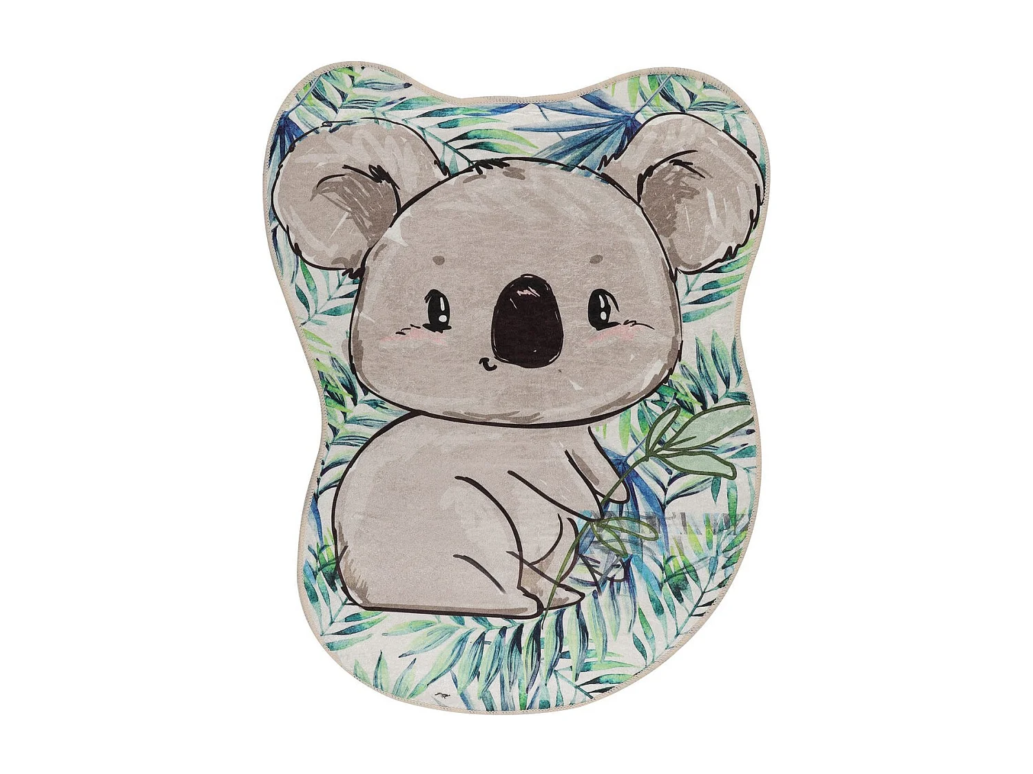 Alfombra de baño Koala Shape multicolor