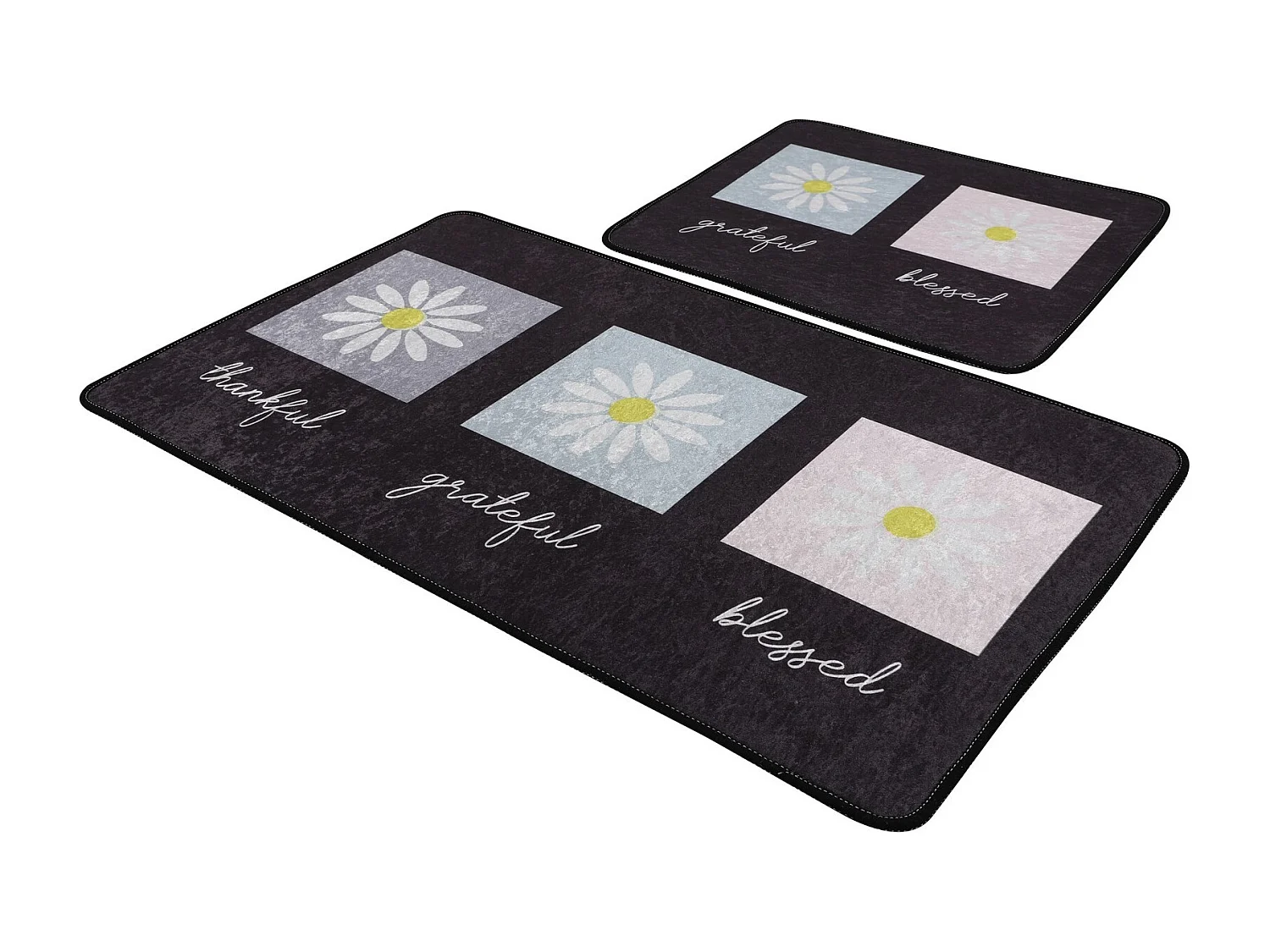 Alfombra de baño Set (2 piezas) Blessed Djt multicolor