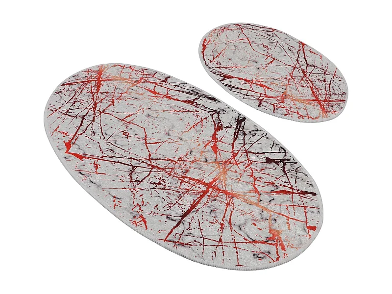 Alfombra de baño Set (2 piezas) Shine DJT multicolor