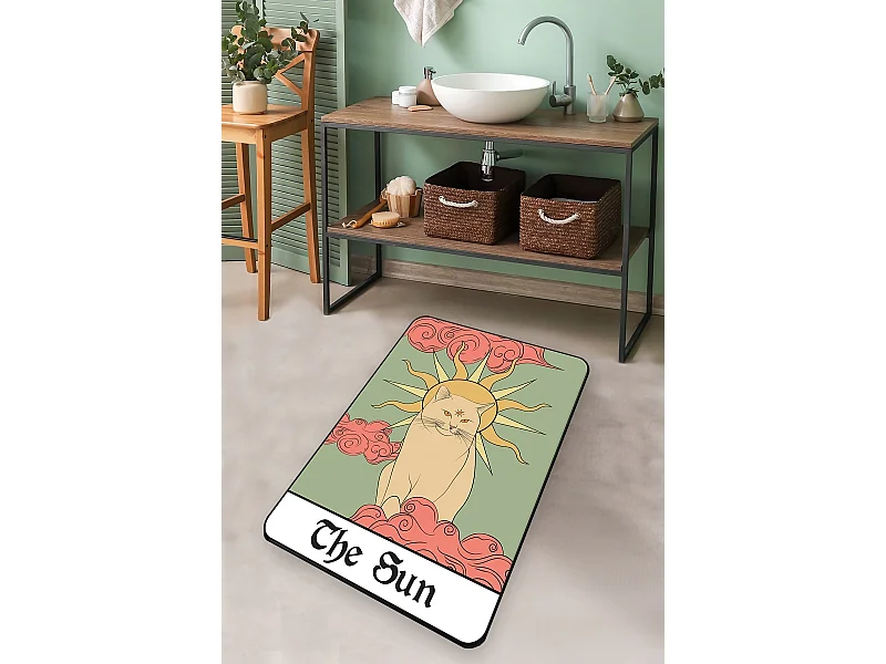 Alfombra de baño Sunny The Sun multicolor