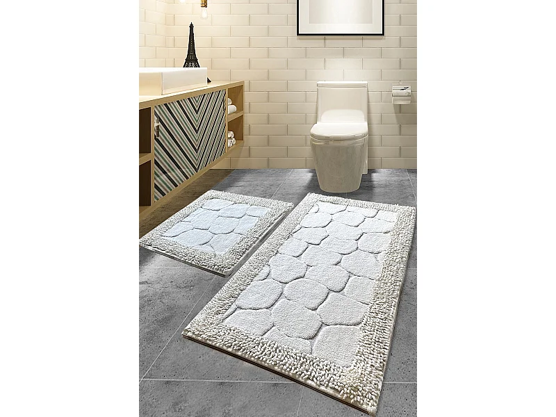 Alfombra de baño Set (2 piezas) Stone  multicolor