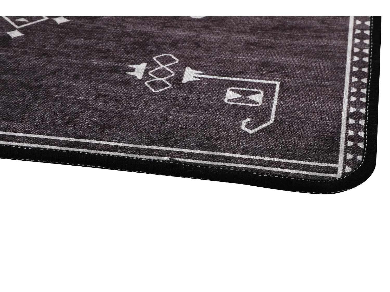 Alfombra de baño Set (3 piezas) Antiguo gris oscuro