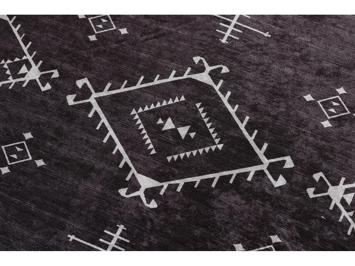 Alfombra de baño Set (3 piezas) Antiguo gris oscuro