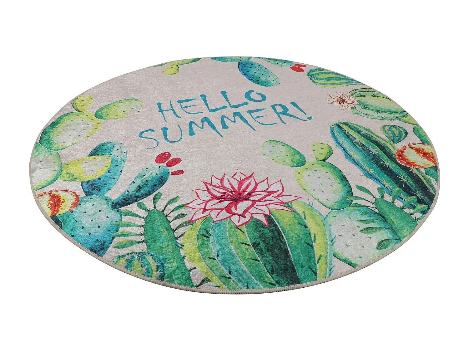 Alfombra de baño Hello Summer (140) multicolor