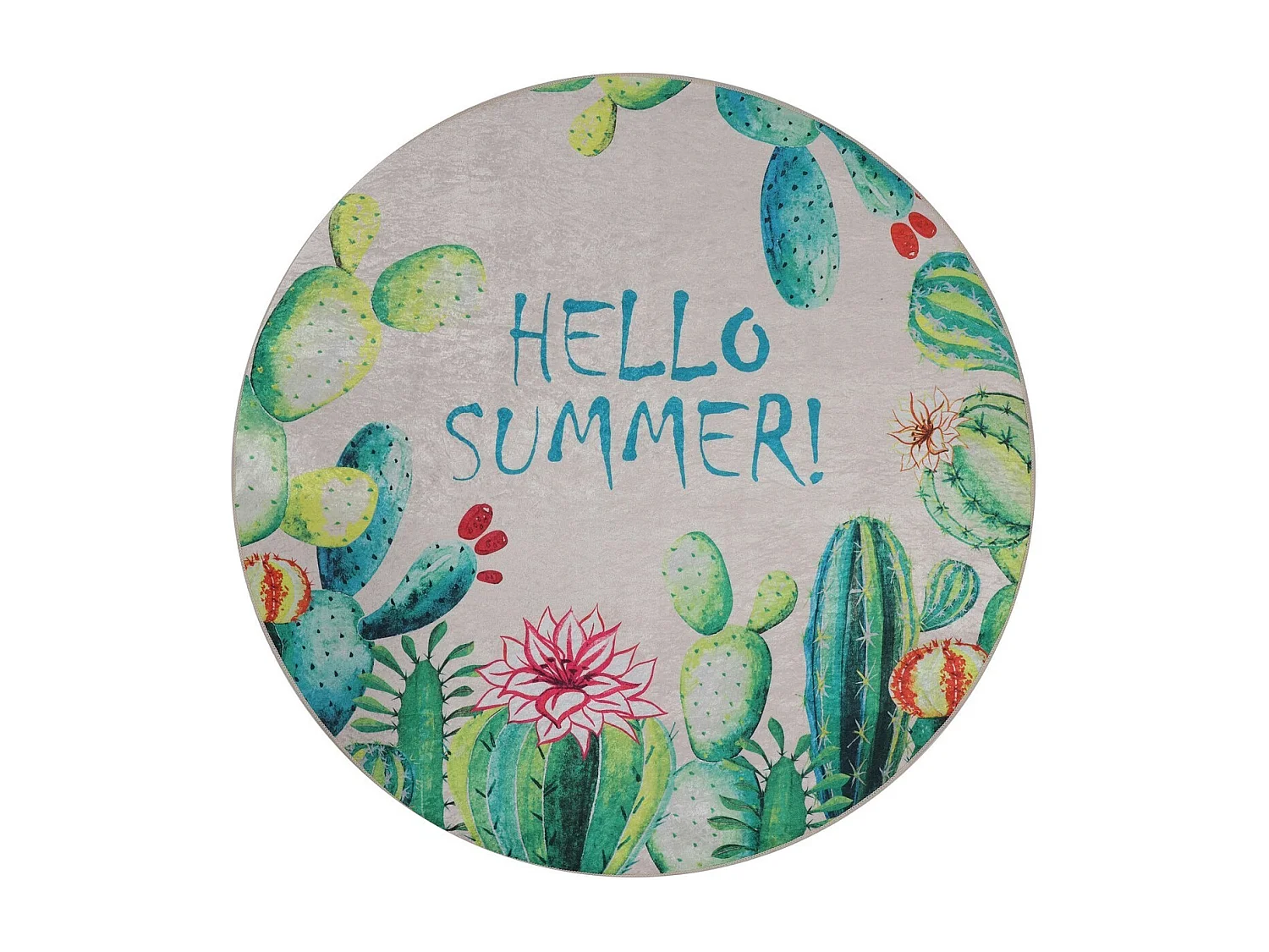 Alfombra de baño Hello Summer (140) multicolor