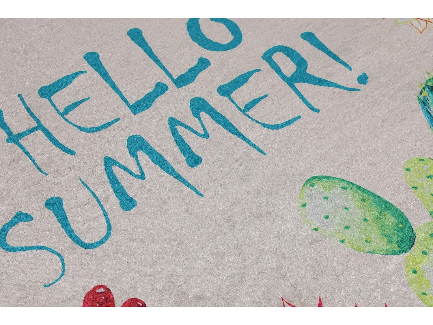 Alfombra de baño Hello Summer (140) multicolor