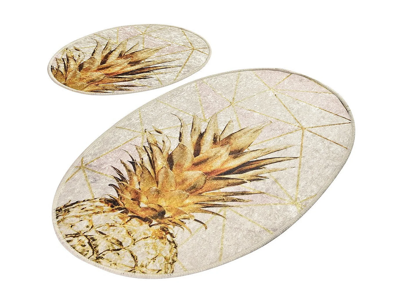 Alfombra de baño Set (2 piezas) Gold Pine multicolor