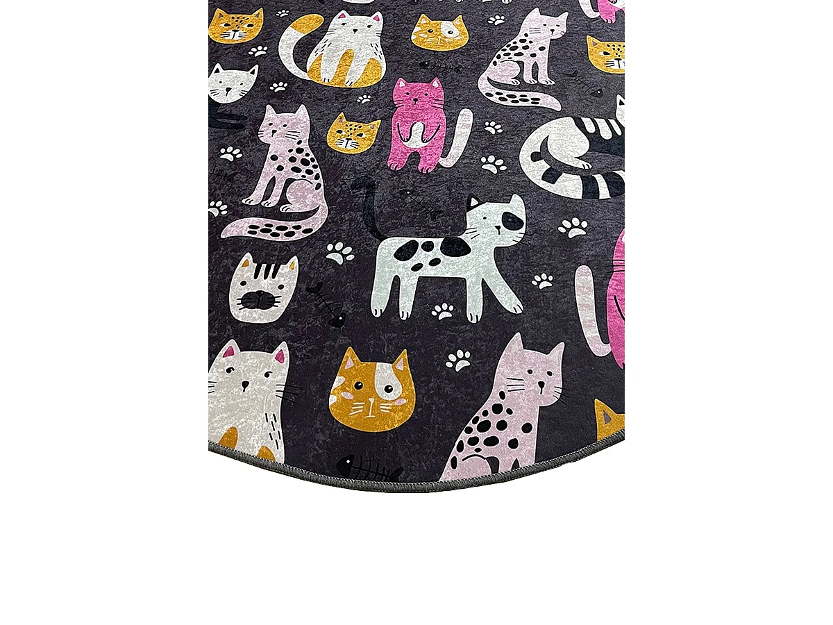 Alfombra de baño Park Cat Djt (140 cm) multicolor