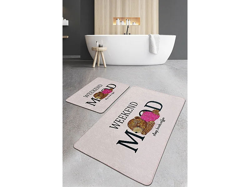 Alfombra de baño Set (2 piezas) Weekend Mood Djt multicolor