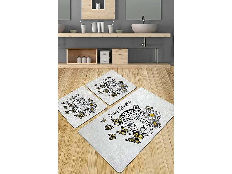 Alfombra de baño Set (3 piezas) Stay Gentle Djt multicolor