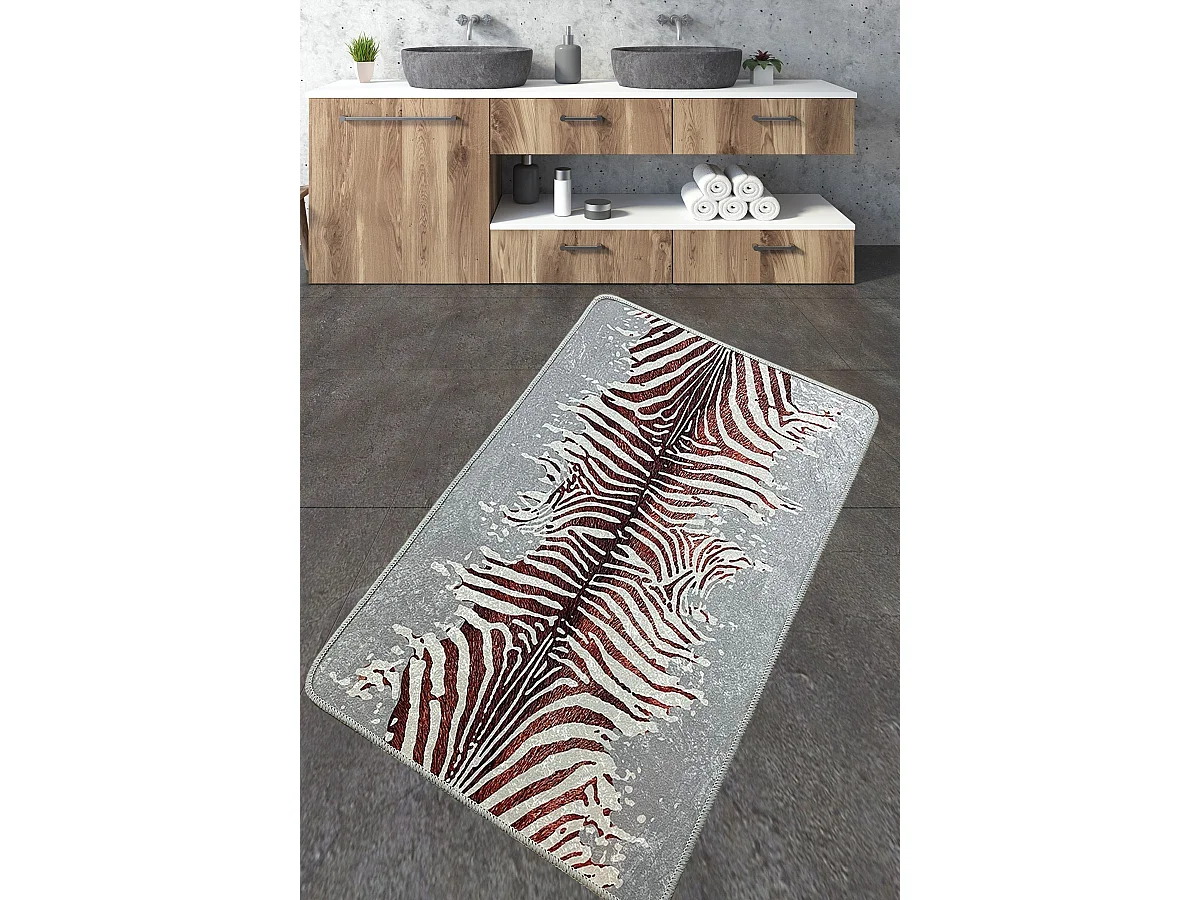 Alfombra de baño Sevra multicolor