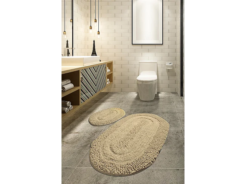 Alfombra de baño Set (2 piezas) Macoroni  multicolor