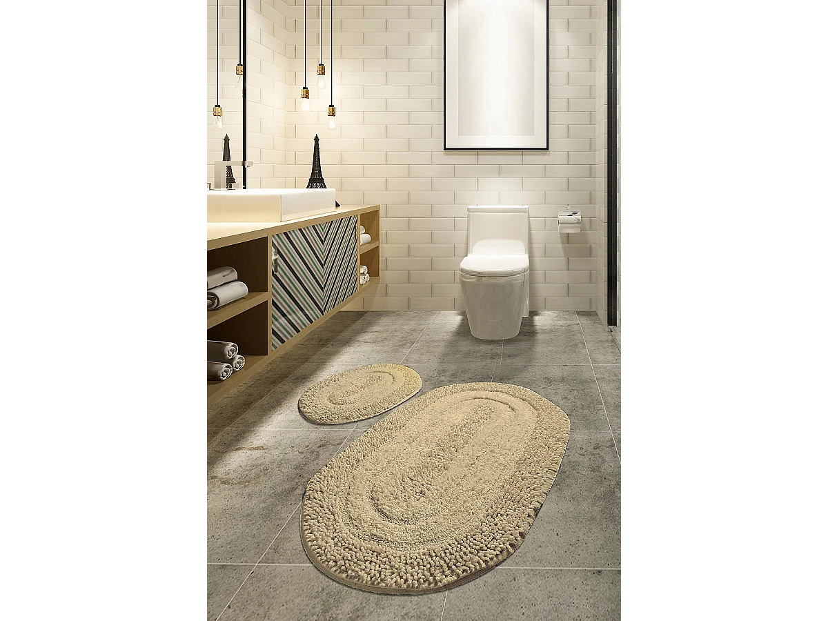 Alfombra de baño Set (2 piezas) Macoroni  multicolor