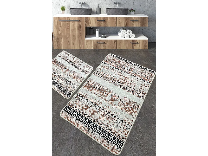 Alfombra de baño Set (2 piezas) Raquel multicolor
