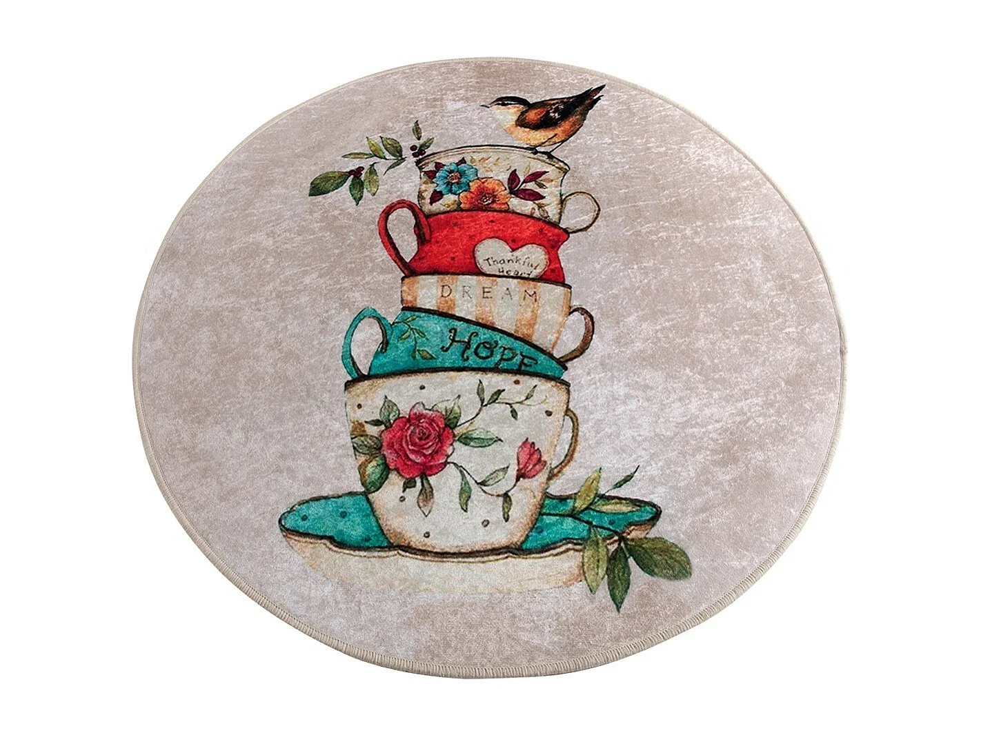 Alfombra de baño Cup DJT multicolor