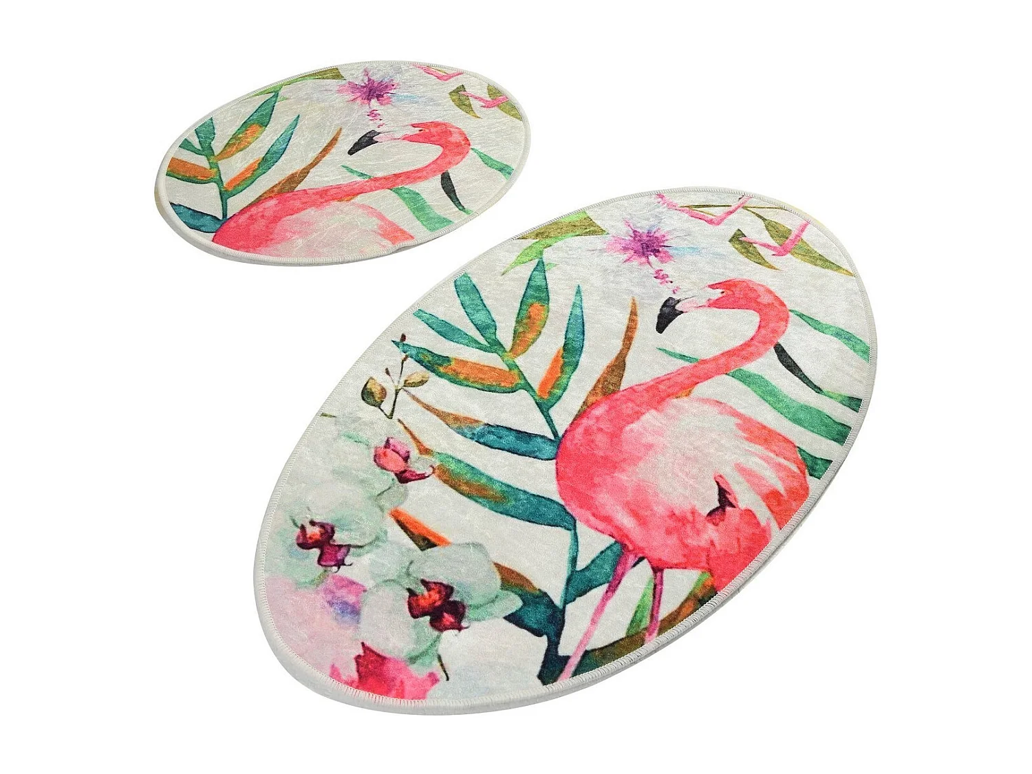 Alfombra de baño Set (2 piezas) Flam DJT multicolor