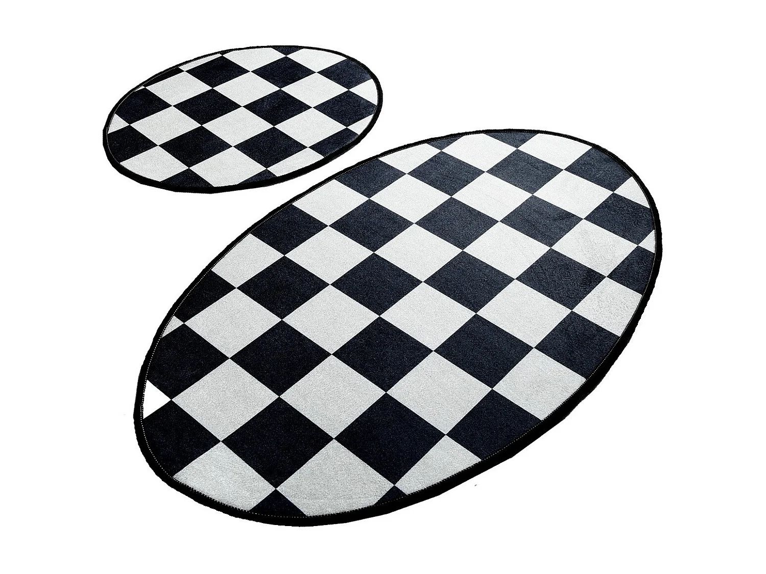 Alfombra de baño Set (2 piezas) Dama DJT multicolor