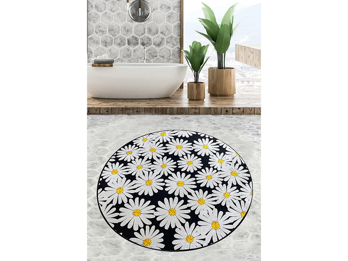 Alfombra de baño Primula Djt (120 cm) multicolor