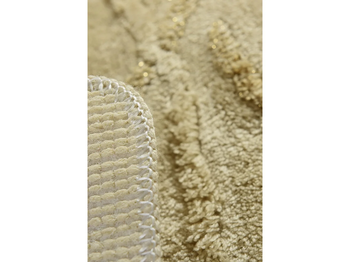 Alfombra de baño Set (3 piezas) Orkide  beige