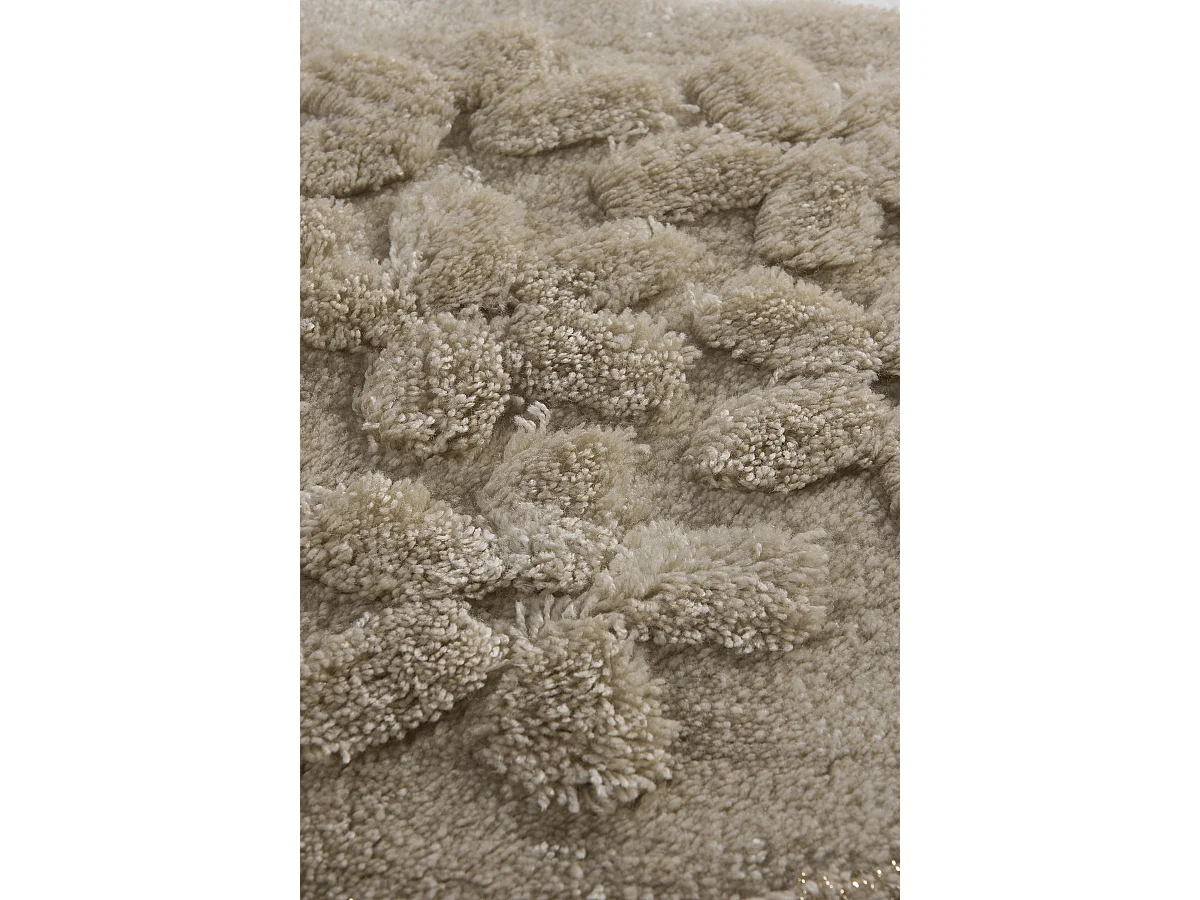 Alfombra de baño Set (3 piezas) Orkide  beige
