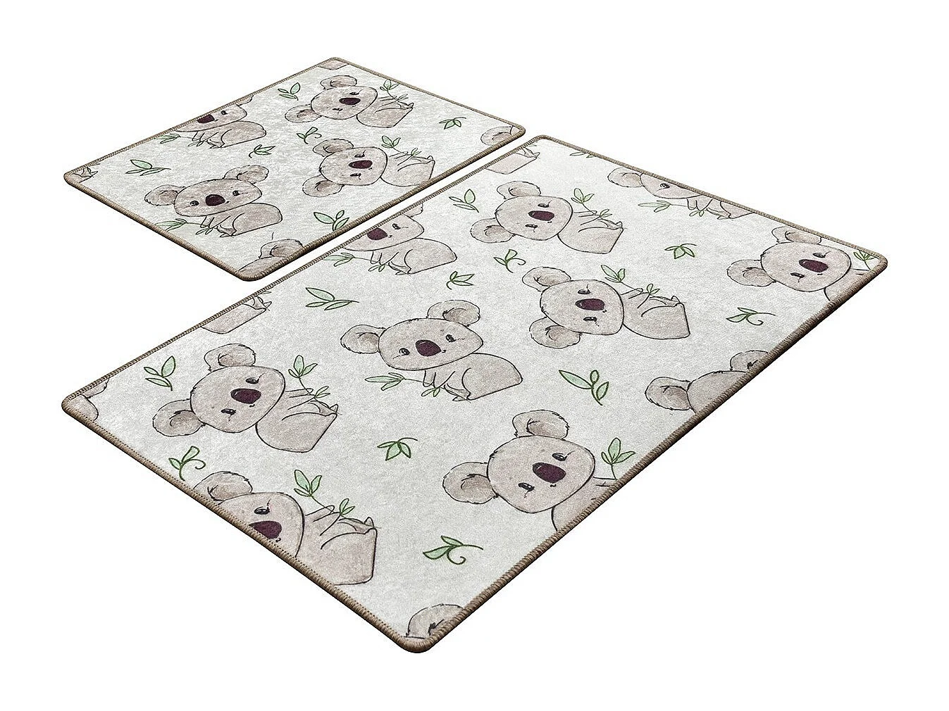 Alfombra de baño Set (2 piezas) Koala  multicolor