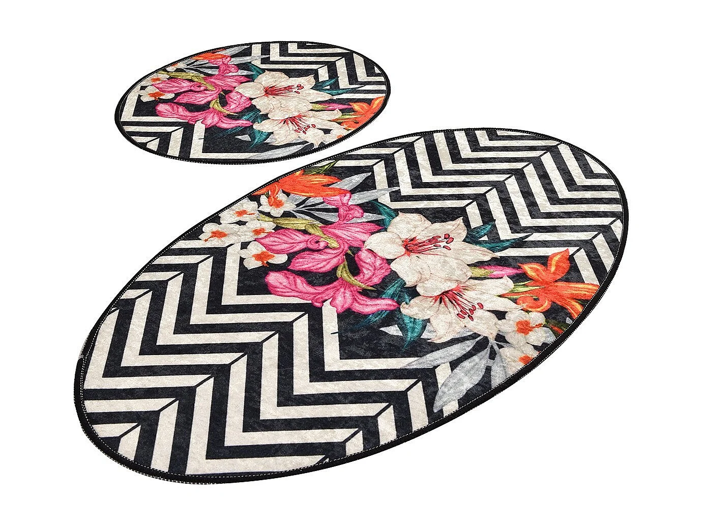 Alfombra de baño Set (2 piezas) Marken multicolor